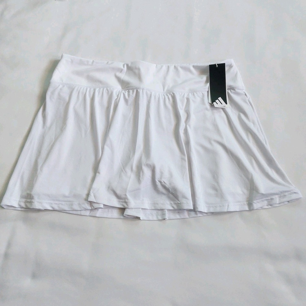adidas Womens White Club Tennis Climacool Skirt  Dresses Tennis‎ Size 2XL